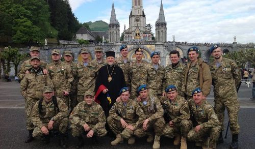 Українські солдати повернулися з паломництва до Люрду Українські солдати повернулися з паломництва до Люрду